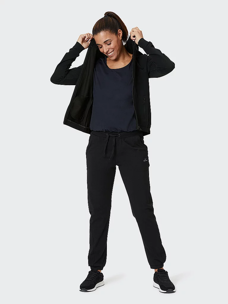 Venice Beach Damen Fitnessjacke Kristy Schwarz | M